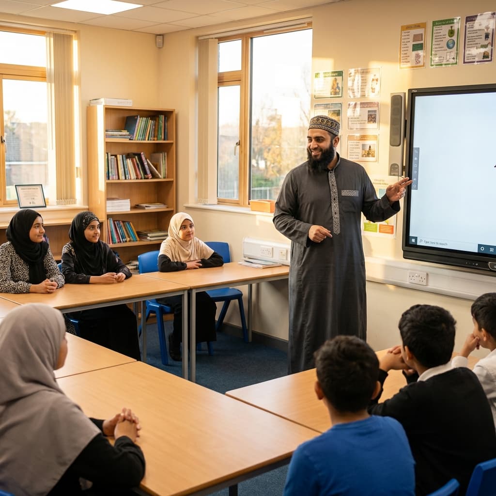 Student learning at campus